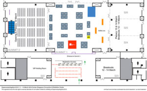 SCAsia19 Booth Map