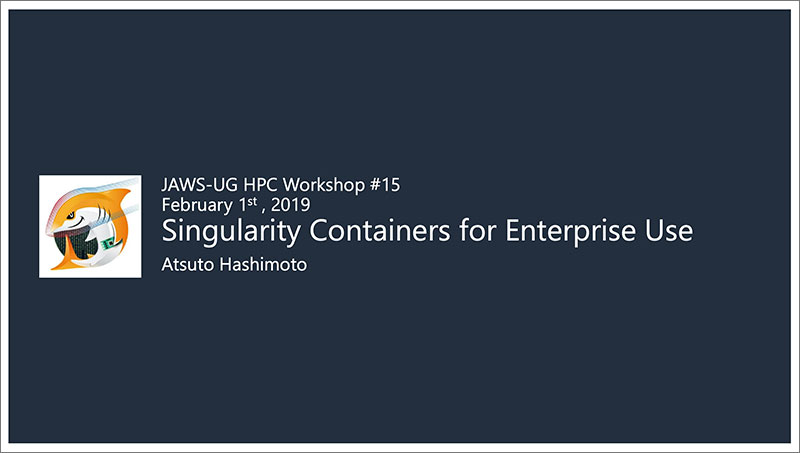 Singularity Containersfor-EnterpriseUse