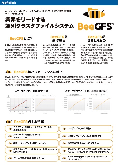 BeeGFS日本語カタログ