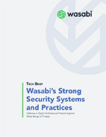 Wasabi Security Security Technical Information